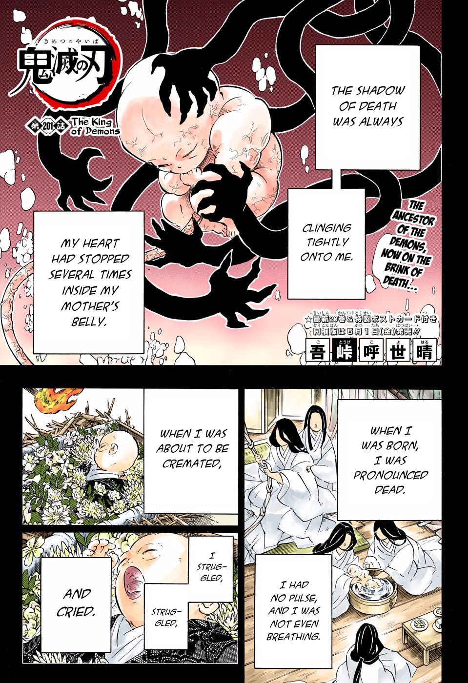 Kimetsu no Yaiba – Digital Colored Comics Chapter 201
